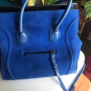 Celine phantom bag cobalt blue